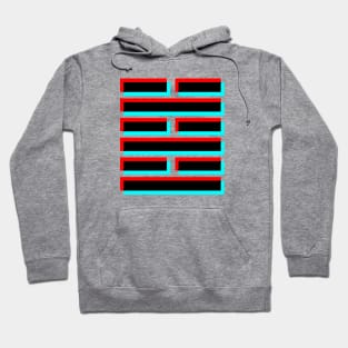 Retro 3D Glasses Style - Snake eyes Storm shadow Hoodie